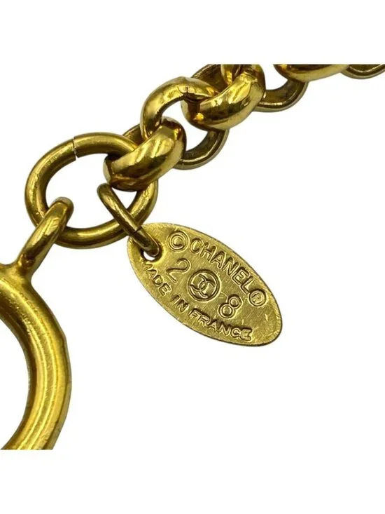 Chanel Long Necklace CC Logo Gold - Picture 6 of 6